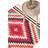 Homescapes Manila Diamond Patterned Kilim Black, Blue, Pink, Orange, White