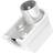 Hama vinklet antenne coax-stik