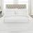 Paoletti Cleopatra Double Duvet Cover Silver