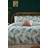 Furn Bali Palm Botanical Reversible Duvet Cover Green, Pink, White