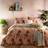Furn Furn. Tibetan Tiger King Duvet Cover White, Orange, Black, Pink