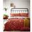 Furn Creative Cloth Pomelo Duvet Cover White, Orange