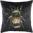 Evans Lichfield Gold Bee Cushion Complete Decoration Pillows Gold, Black