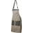 Dacore canvas /PU 2 pockets Forklæde Grå (87x52cm)