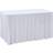 vidaXL stretchable Bordsduk Vit (243x76cm)