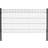 Hortus Panel Fence Pack with Deco "X" 8 Modules 200x100cm