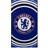 Chelsea FC Chelsea FC Official Beach Pulse Bath Towel Blue (140x70cm)