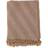 Bloomingville Katrín Plaid Tæppe Beige, Brun, Grå, Pink