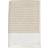 Mette Ditmer Grid Håndklæde Badehåndklæde Beige, Hvid (150x50cm)