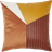 Svanefors Mona Kuddfodral, grafiskt mönster Kuddöverdrag Gul, Brun, Vit (45x45cm)