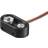 Pro 1x 9V Block battery holder