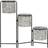 Dkd Home Decor Planter Grey Metal 82 Krukke