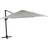Brafab Varallo frihängande parasoll 300x400 antracit/khaki