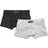 Calvin Klein Boy's Trunks 2-pack - Pvhblack/Greyheather (B70B700403)