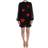 Dolce & Gabbana Lace Red Heart Shift Women's Dress