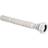 FloPlast Floplast White Flexible Waste Pipe (Dia)40mm