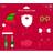 Eurowrap Christmas Photobooth Props Set (Pack of 10)