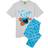 Sesame Street Cookie Monster Pyjama Set - Blue