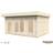 Palmako Bret hytte ubehandlet 14,8 (Areal )
