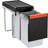 Franke Cube 30 avfallssorteringssystem, 2x15 30L