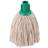 2Work PY Smooth Socket Mop 12oz Green Pack