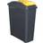 Wham Zoro Select - Lift Top Yellow Recycling Bin