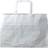 Antalis Papirspose med hank,hvid,17ltr, 200 stk 350x170x245mm