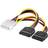 Pro SATA Power Cable x2 - 0.13m