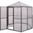 vidaXL drivhus 240 211 aluminium Aluminium Polycarbonat