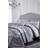 Catherine Lansfield Damask Jacquard Duvet Cover Grey, Silver