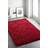 Origins Chicago Shaggy Rug Grey, Red