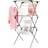 Minky Premium Sure Grip 3 Tier Airer Gunmetal Clothes Rack 69x141cm