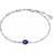 Daisy Healing Bobble Bracelet - Silver/Lapis