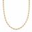 Daisy Stacked Link Chain Necklace - Gold