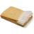 Natures Collection Uldplaid Mohair 130 Tæppe Gul, Beige