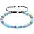 Kivu and Vinyl Disc Macrame Bracelet