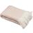 Natures Collection Uldplaid Mohair 130 Tæppe Beige, Pink, Rød