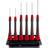 Wiha 267 PK 6M01 Screwdriver set 6-piece TORX Hex Head Screwdriver