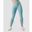 ICANIWILL Ribbed Define Seamless Tights-Pale -XXL