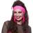 Wicked Costumes 80-tals Örhängen Blixtar Neonrosa 2-pack