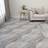 vidaXL Self-adhesive Flooring Planks 55 pcs PVC 5.11 mÂ² Grey Striped