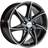 Ronal R51 JET BLACK FRONT CUT 6.5x15
