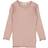 Wheat Powder Rib Lace Bluse