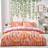 Style Lab Tie Dye Single Duvet Cover Orange, Pink
