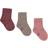 Hust & Claire Foty Wool Socks 3-pack - Purple Fig