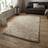 Think Rugs 240x340cm Vista Shaggy 4803 Cream Beige, White