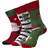 Urban Classics Stripe Santa Christmas Socks 3-Pack Strumpor Unisex flerfärgad