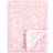 Yoga Sprout Baby Girl Mink and Sherpa Plush Blanket Lace Garden One Size