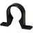 FloPlast Floplast Black Push-Fit Waste Pipe Clip (Dia)40mm, Pack Of 3