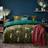 Furn furn. Tropica Cheetah Animal Duvet Cover Green, Multicolour